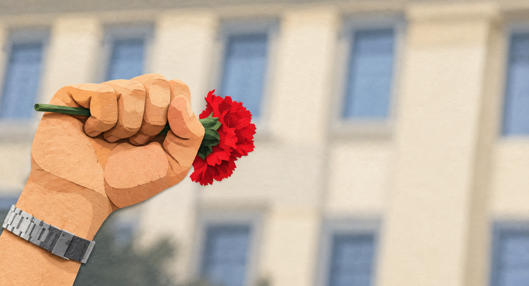 Ilustração da proposta Memórias de Abril