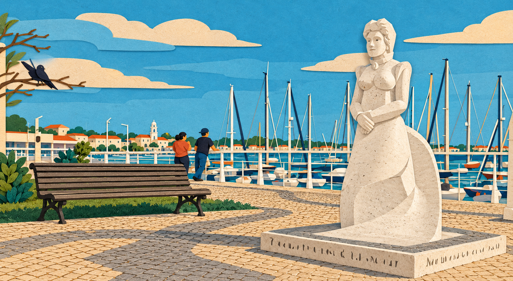 Ilustração da proposta Rotas Histórico-Culturais